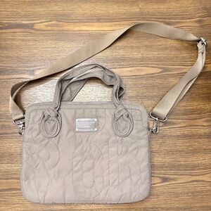 Marc by Marc Jacobs Tan 13" Laptop Bag